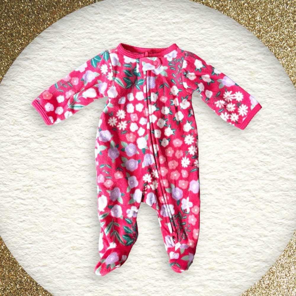 Baby Girl Fleece Pajamas 🩷